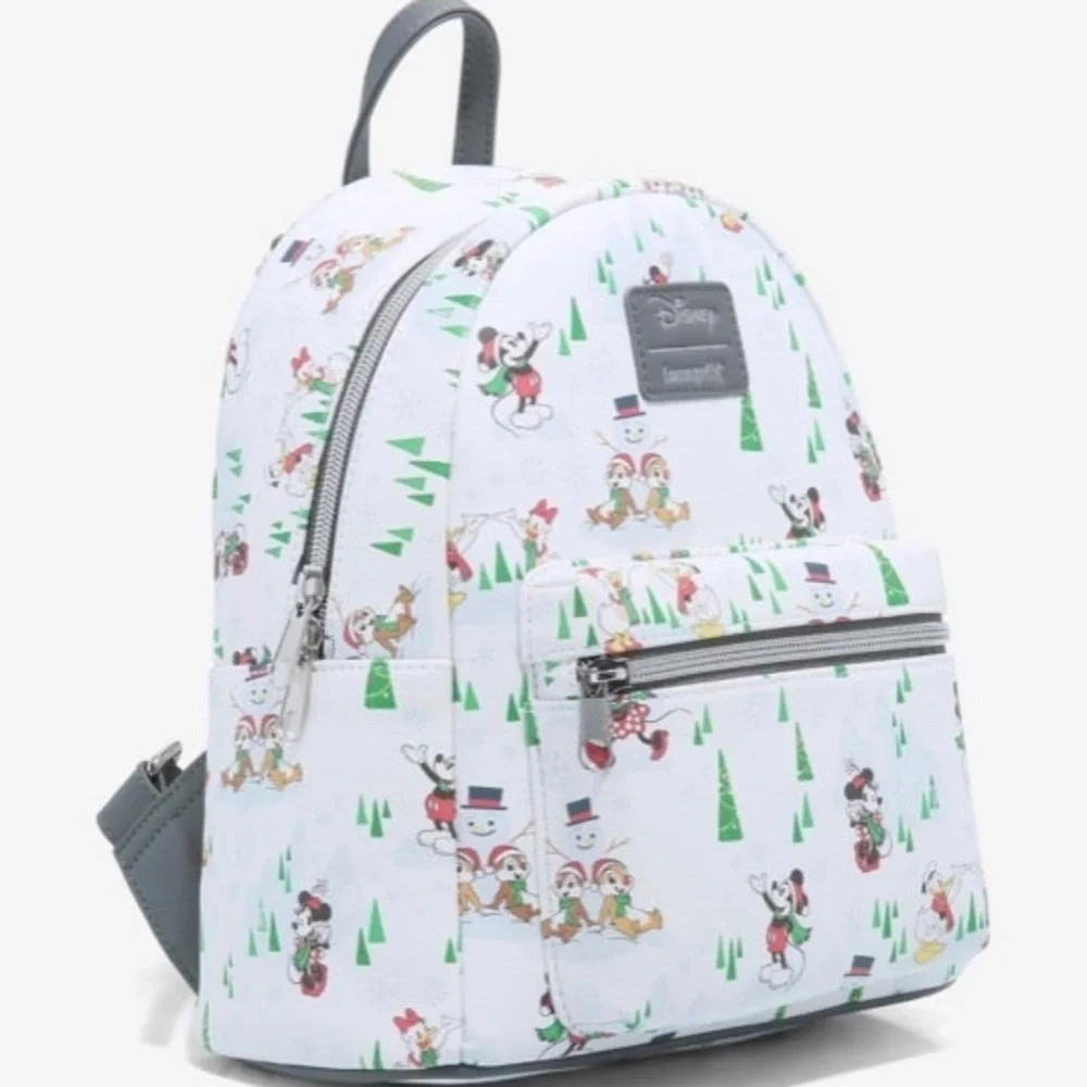 Loungefly Mickey Mouse & Friends Snow‎ Day Mini Backpack